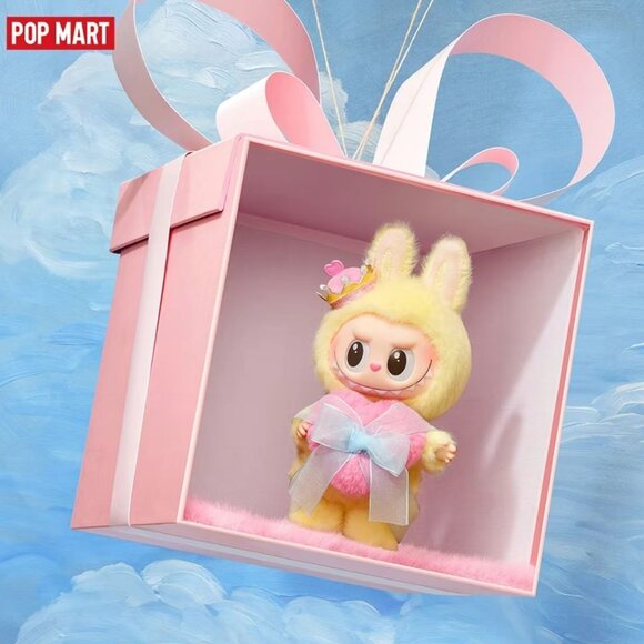 Authentic POPMART Labubu THE MONSTERS Let's Checkmate Series Vinyl Plush Pendant - Picture 4 of 4